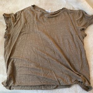 Last chance, donating tomorrow! Frame Linen Tee